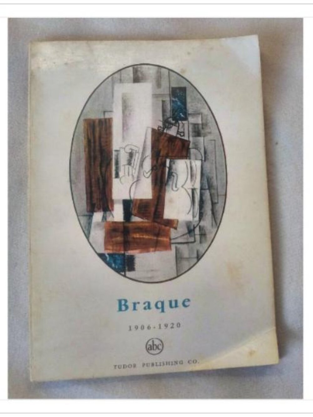 Braque 1906-1920 Frank Elgar 1958 Paperback Book Vintage Novel Read Classic